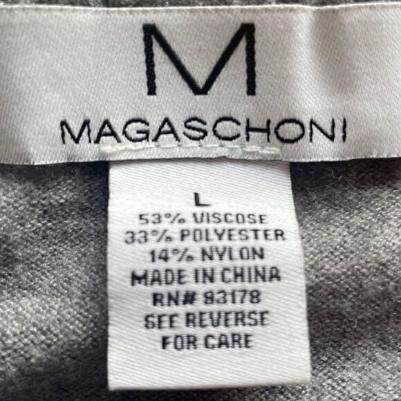 Magaschoni Gray Light Weight Sweater - Picture 5 of 5